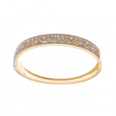 Pulsera Plata Chapada Circonitas